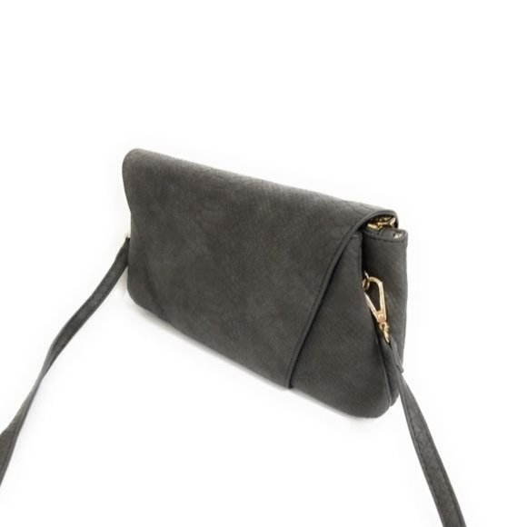 URBAN EXPRESSIONS Gray Envelope Crossbody Clutch - Picture 4 of 12